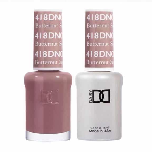 Butternut Squash #418 & Matching Polish Set - DND Gel & Lacquer