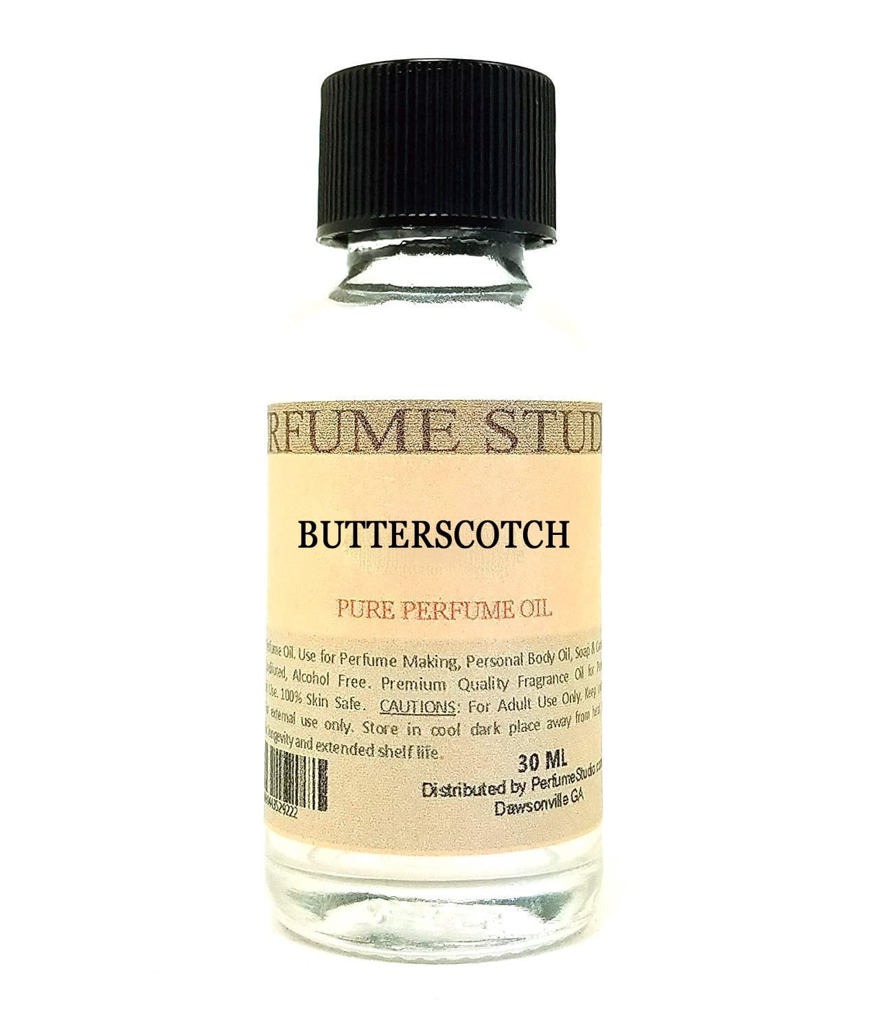 Butterscotch Fragrance Oil; 30ml / 1oz Splash-On Clear Glass Bottle ...