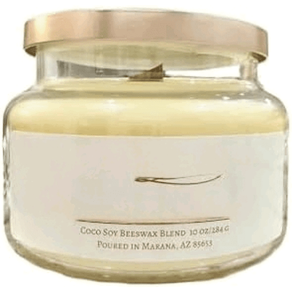 Butterscotch Irish Cream House Candle | 10 Oz | Coco Soy Beeswax Blend | Crackling Wooden Wick | | Non-Toxic$$Home Decor, Kitchen, & Other