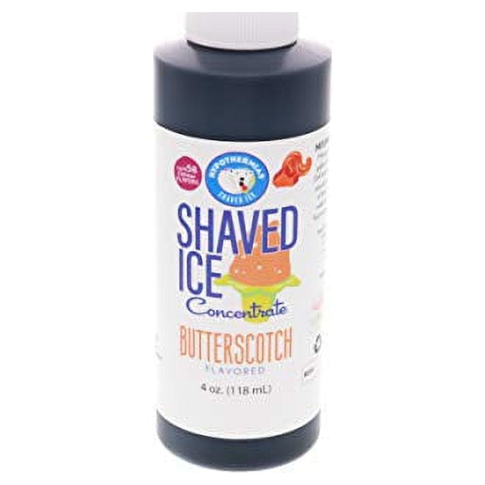 Butterscotch Shaved Ice And Snow Cone Unsweetened Flavor Concentrate 4