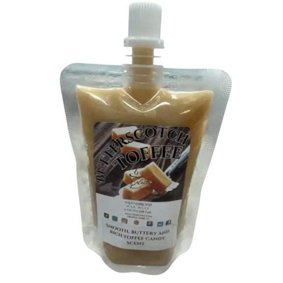 Butterscotch Toffee Squeezable Wax Melt (4Ounces)