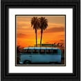 thumbnail image 1 of Butterworth, Larry 12x12 Black Ornate Wood Framed with Double Matting Museum Art Print Titled - VW Bus, 1 of 4
