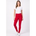 thumbnail image 1 of Buttery Smooth Basic Solid High Waisted Leggings - 3 Inch - EEVEE Red One Size Regular, 1 of 1