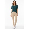 thumbnail image 1 of Buttery Smooth Basic Solid High Waisted Leggings - Plus Size - 3 Inch Waist - 1XL 2XL 3XL Beige One Size Plus, 1 of 1