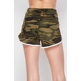 thumbnail image 1 of Buttery Smooth Green and White Camouflage Dolphin Shorts Green M, 1 of 2