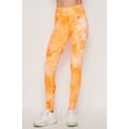 thumbnail image 1 of Buttery Smooth Tie Dye High Waisted Leggings Mustard S/M, 1 of 2