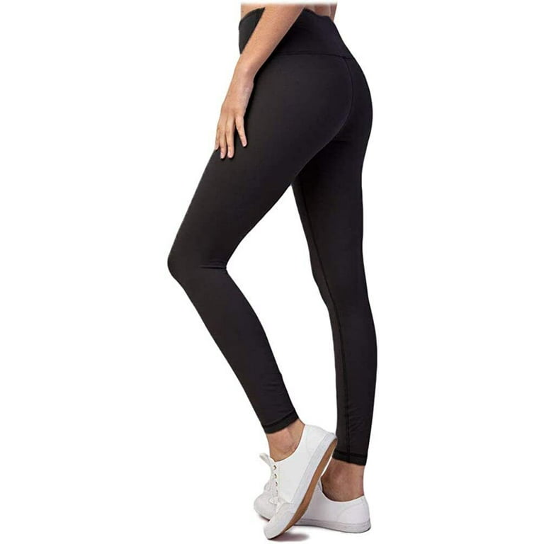Buttery Soft Leggings for Women - Yoga Pants - Black Leggings