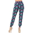 thumbnail image 1 of Buttery Soft Teal Pineapple Women's Joggers - X-Large, 1 of 2