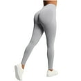 thumbnail image 1 of Buttery Soft Workout Leggings for Women Seamless Scrunch Butt Tummy Control Smile Contour Activewear Tights Comfy, 1 of 7