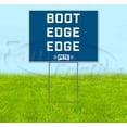 thumbnail image 1 of Buttigieg Boot Edge Edge (18" x 24") Yard Sign, Includes Metal Step Stake, 1 of 6