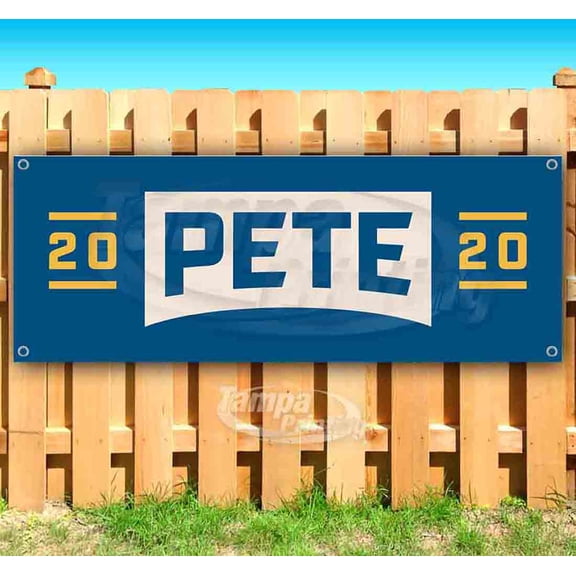 Buttigieg Pete 2020 13 oz Vinyl Banner With Metal Grommets