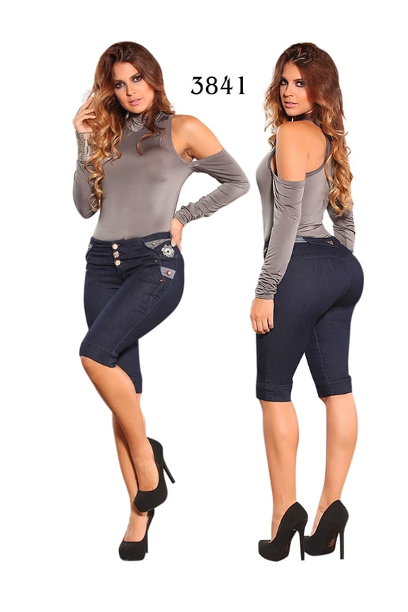 Buttlifting Colombian Knee Length Short Cokette