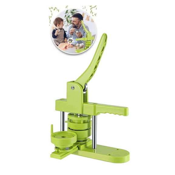 Button Badge Maker Machine, Mould Customized Buttons DIY Personal Badge Making Handmade