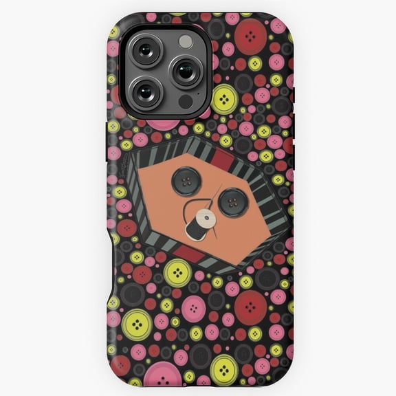 Button Box With Extra Buttons Pattern Phone Case for iPhone 16 15 14 13 12 11 Pro Max M5912461