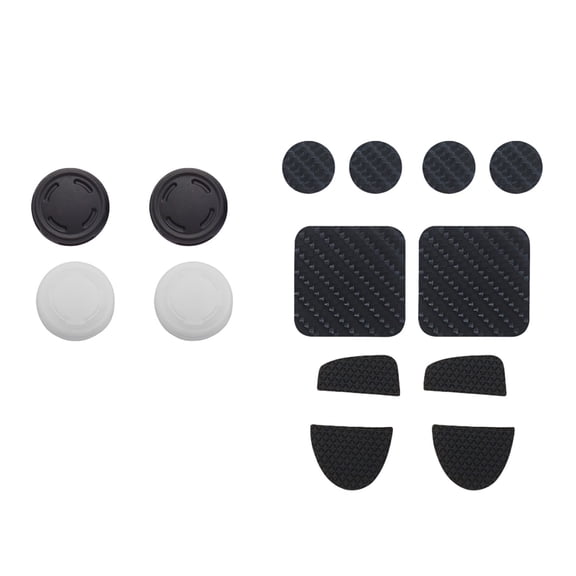Button Caps Touchpad Stickers for Controller 2 Replacement Protective Cap Joystick Covers Button Pad Easy Setups