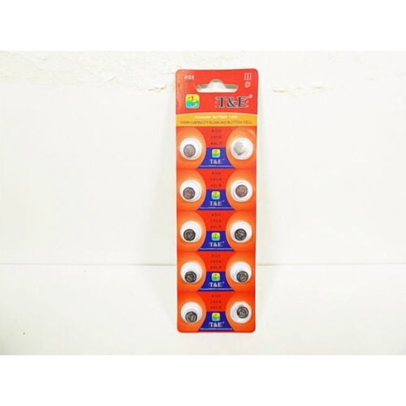 Button Cell Batteries AG 5 10 piece Electronics Coin Battery