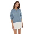 thumbnail image 1 of Button Collar Knit Sweater, 1 of 5