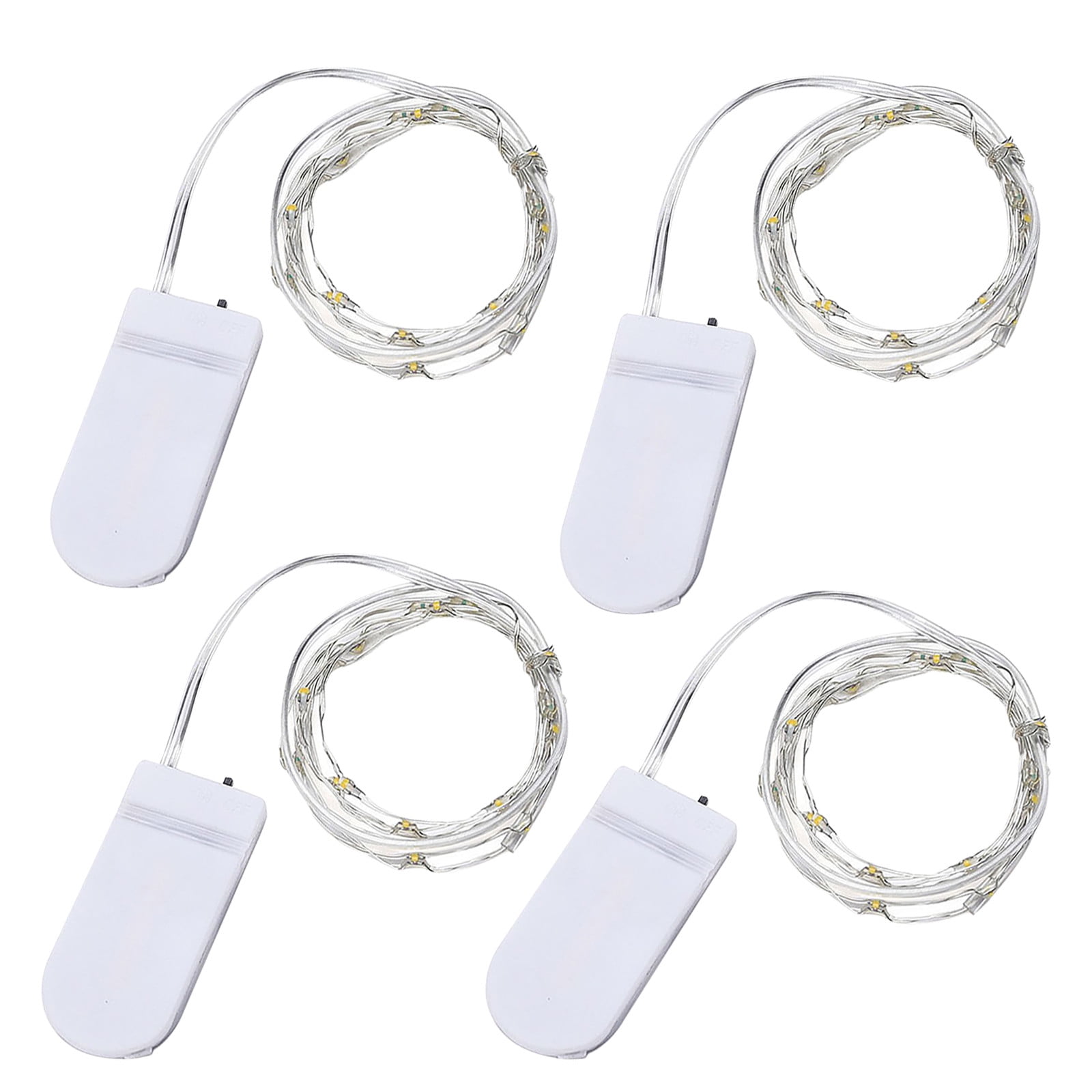 Button Copper Wire Lamp Flowers Christmas Decoration Lantern Gift Light