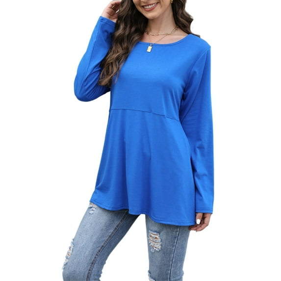 Button Down Back Sweater Blue X-Large