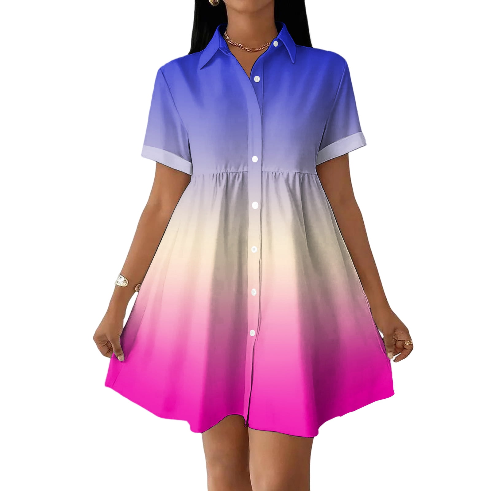 Button Down Shirt Dress
