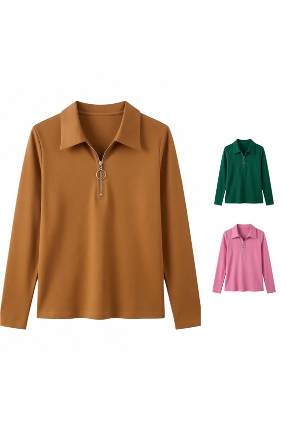 Button Down Shirt Business Attire Outerwear Worn Under A Base Layer T Shirt Long Sleeved Tees for Women