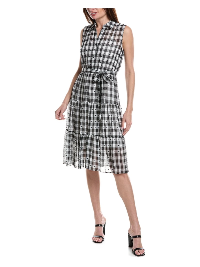 nanette lepore shirt dress Nanette Lepore Women's Front Zip Shirtdress - Black