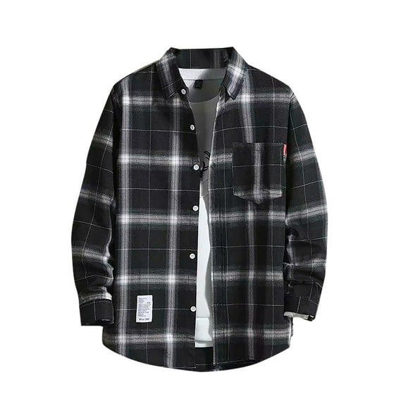 Button Down Shirts for Men Long Sleeve Single Shirts