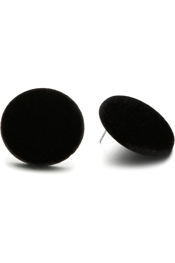 Button Earrings, Large Round Acrylic Stud Earrings For Women[Z5894]