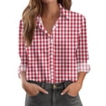 thumbnail image 1 of Button Front Tops for Women, 1 of 6
