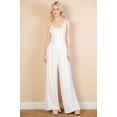 thumbnail image 1 of Button Front Wide Leg Jumpsuit, 1 of 2