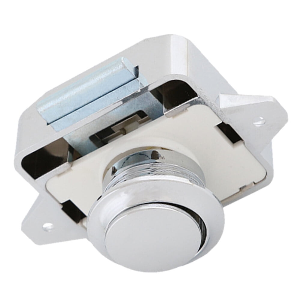 Button Handle Lock Wardrobe Locks Drawer Catch Buttons Motorhome