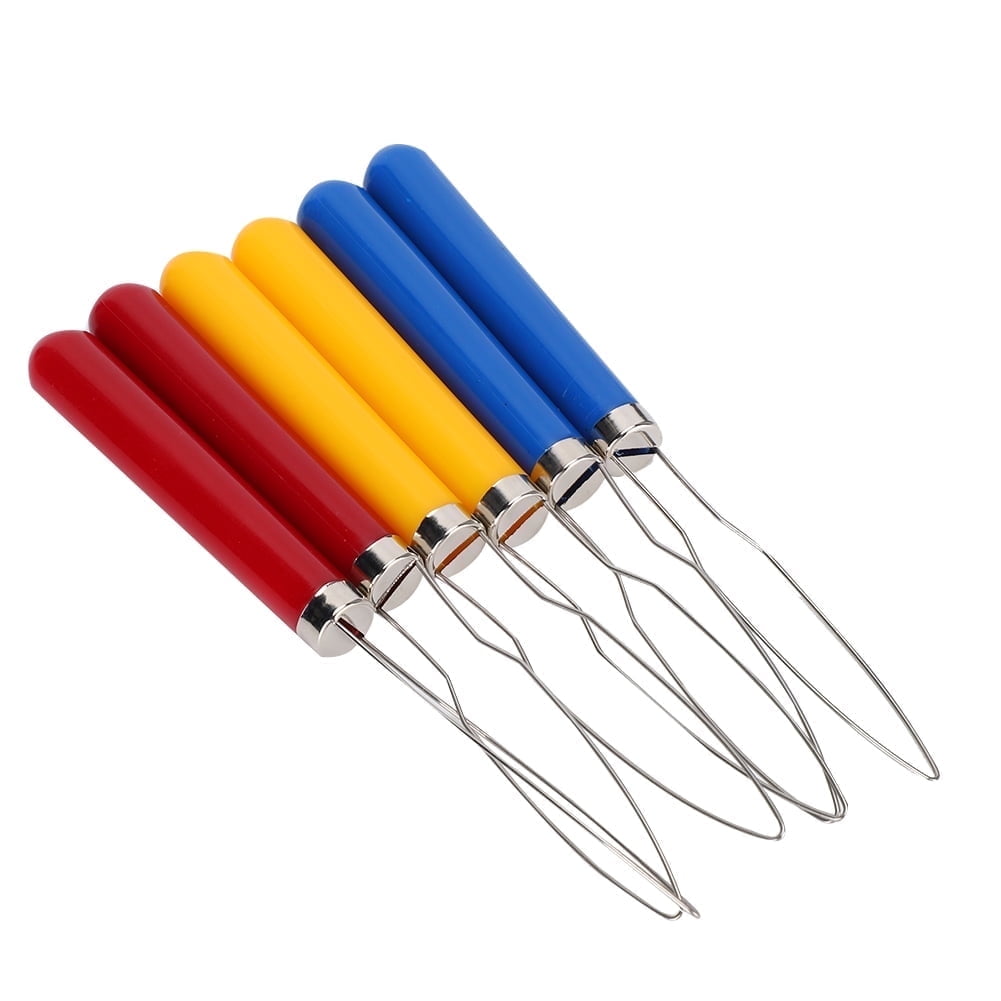 Button Hook, 6PCs Shirt Coat Buttoning Aid Hand Dressing Aid Wire Loop Button Hook Assist Tool Button Hook Dressing Aid Easily Buttons Dress Assist Device for Seniors
