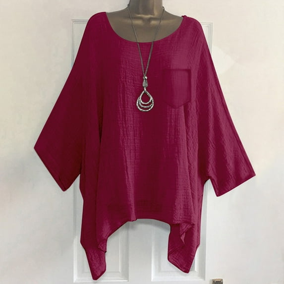 Button Down Linen Shirts For Women Gauze Tunic Tops For Women Peasant Blouse Summer Linen Tops Cotton Boho Tops Beach Vacation Tshirts Linen Clothing For Women Oversized Linen Shirts For Women