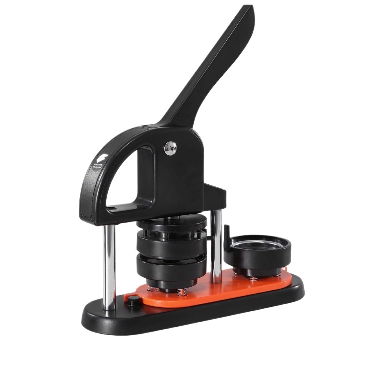 Button Maker Machine, 2.28 Inch/58mm Pin Maker With 100pcs Button Parts, Ergonomic Arc - View #6
