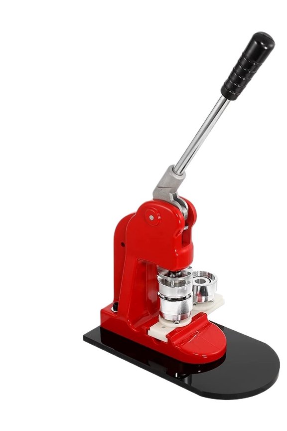 Button Maker Machine 25MM DIY Button Pin Badge Brooch Maker with 100Pcs Button ,Easy to Use