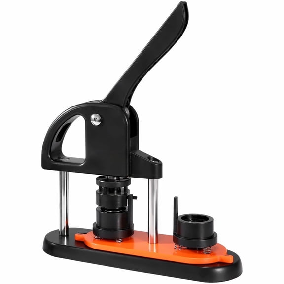 Button Maker Machine 25mm, Pin Making Kit with 500 Parts, Panda Magic Book, DIY Craft Kit for Ergonomic Handle, Badge Maker for Gifts & Events