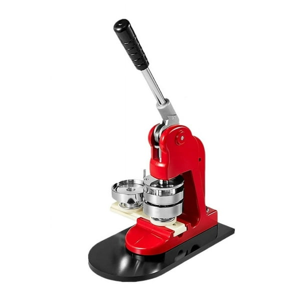 Button Maker Machine Badges Set, DIY Pin Badges Press Maker Machine with 100Pcs Button Parts ,Easy to Use