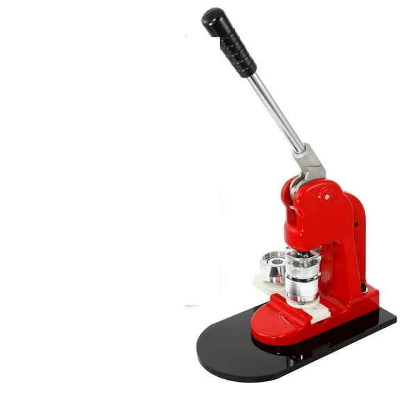 Button Maker Machine DIY Round Pin Maker Kit 75mm Badge Press Machine with 100 Button Parts Supplies ,Easy to Use