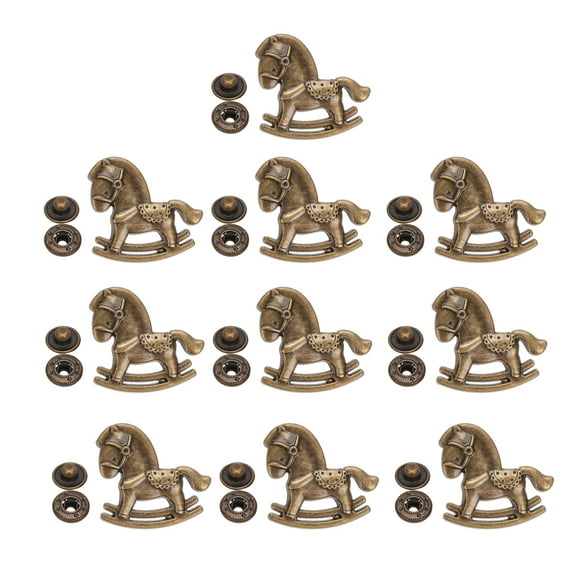 Button Press Buttons Clothing Studs Metal Snap Snaps Jeans Vintage Fasteners Clasp Replacement Baby Zinc Alloy Leather