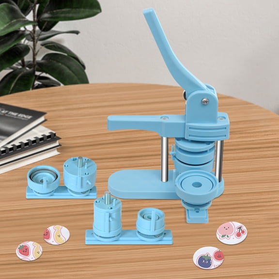 Button Press Machine Button Making Machine Badge/Button Maker 0.98, 1.26, 2.28"