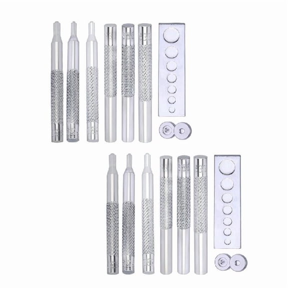 Button Press Studs Installing Punching Tool Base for Working