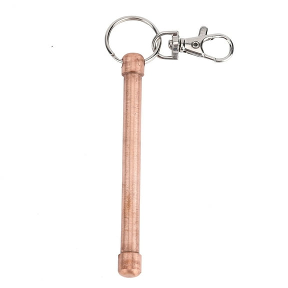 Button Press Tool Elevator Button Pusher Non-contact Door Opener Outdoor Accessory Non Contact Copper Elevator Button Pusher Tool Hand Cleaning Roller With Key Chain