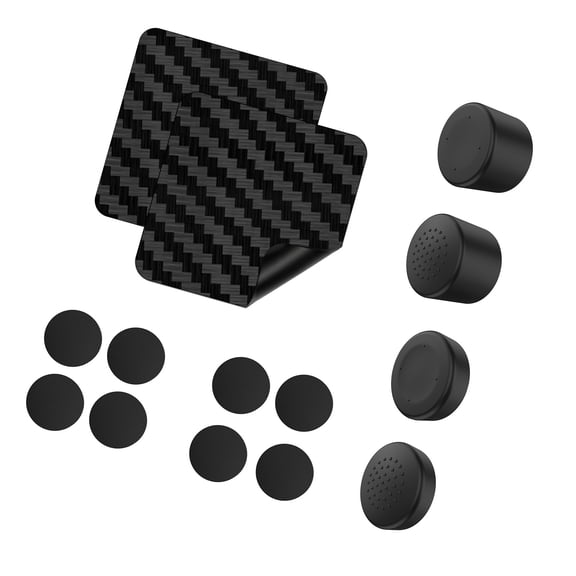 Button Protective Caps Touchpad Stickers with Joystick Covers Back Button Pad for Controller Gaming Accessories