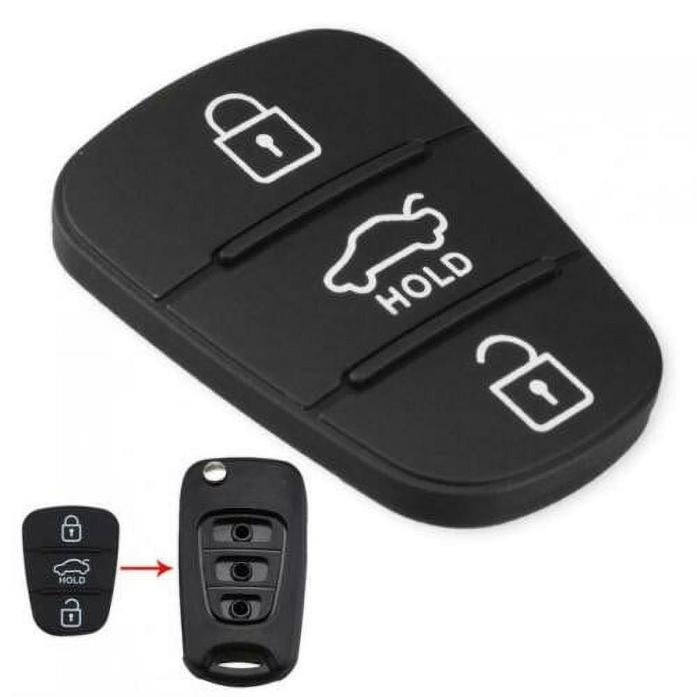 Button Rubber Pad Insert Fit for Hyundai / Kia Remote Car Key