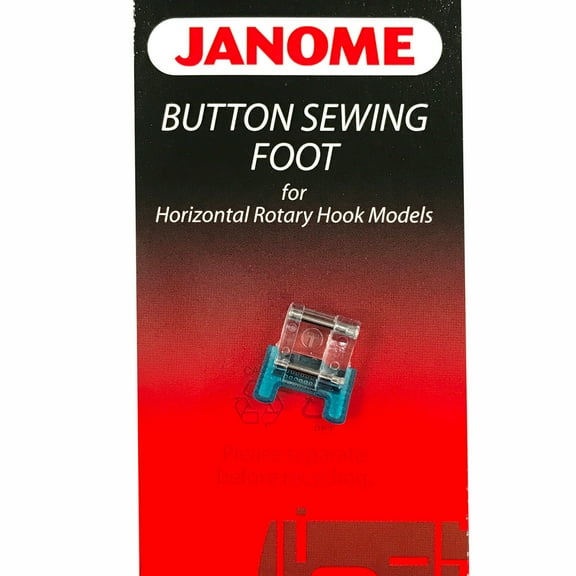 Button Sewing Foot 200136002 For Janome Horizontal Rotary Hook