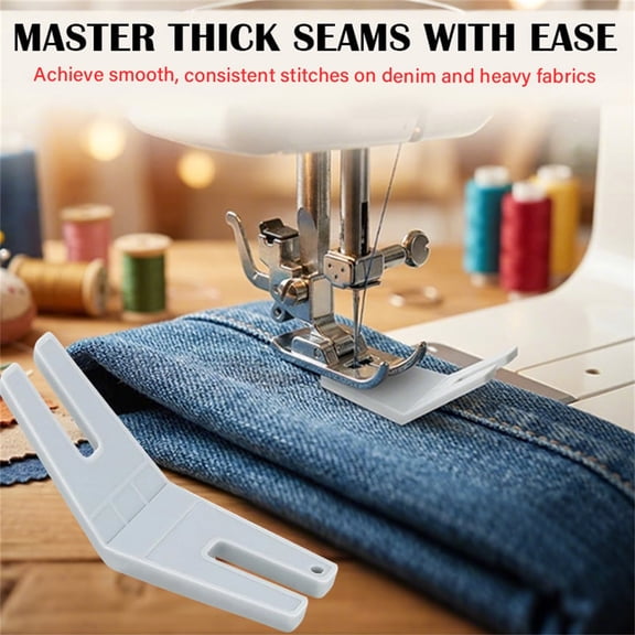 Button Sewing Plate for Home Sewing Machine – Plastic Button Attachment Tool for Sewing Buttons and Buckles – Easy Sewing Accessory for Clothing Repairs and DIY Garments