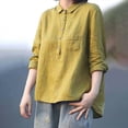 thumbnail image 1 of Button Down Shirts For Women Long Sleeve Button Up Shirt Texture Off The Shoulders Womens Blouses Tops Long Sleeve Heat Long Sleeve Shirt Spandex Casual Womens Tops Short Sleeve Long Sleeve T Shirt, 1 of 5