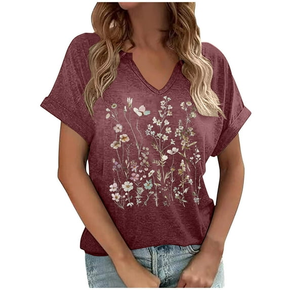 Button Down Shirts for Women Soft Summer Shirts for Island Vacation Cute Summer Tops for Women Trendy Short Sleeve Button Up Shirts for Women Cropped