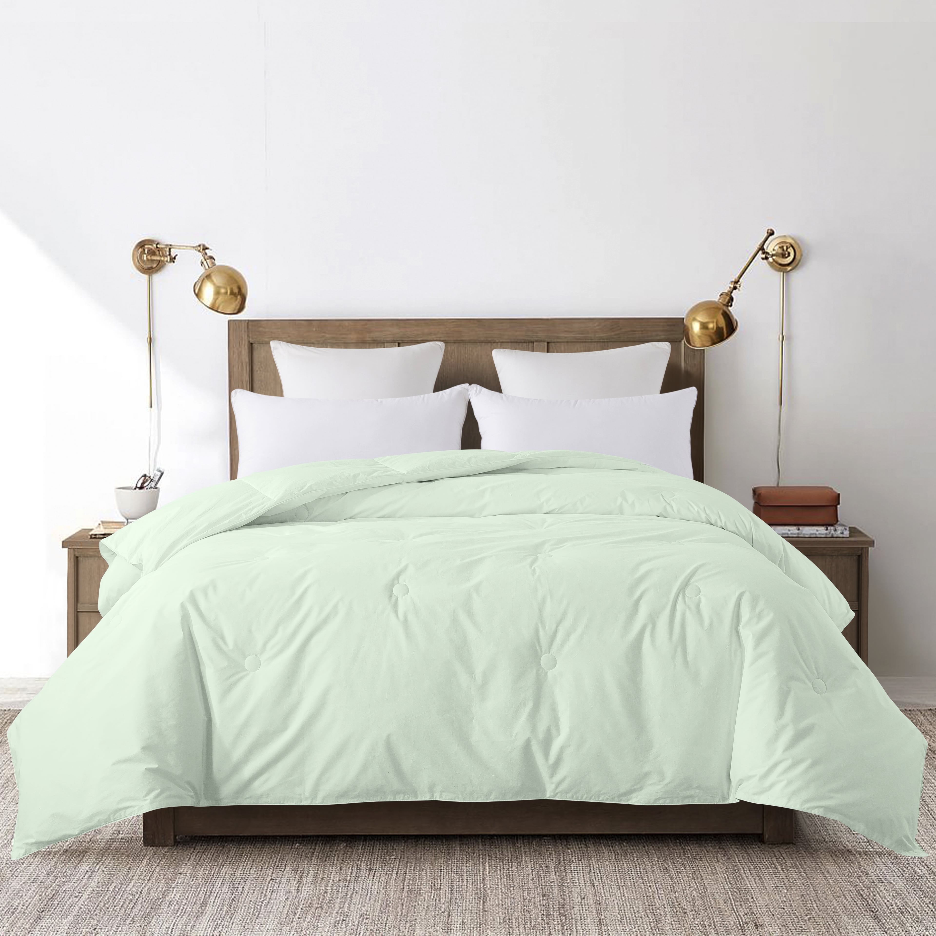 Button Stitch Down Alternative Comforter - King - Dewist
