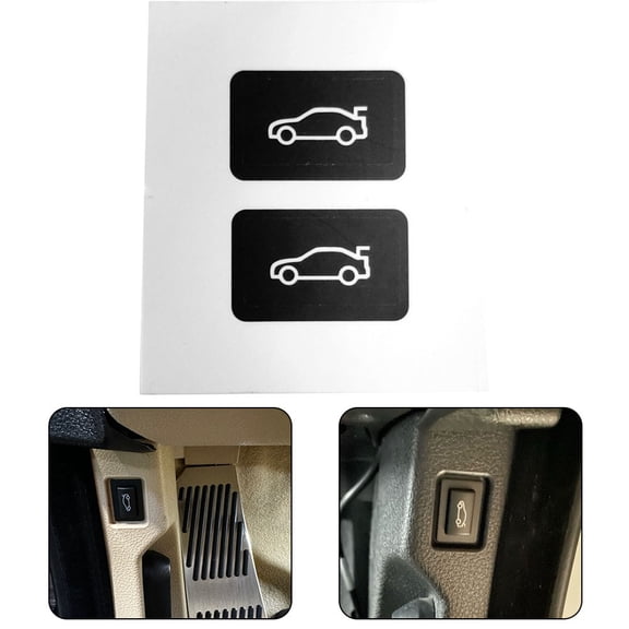 Button Tailgate Cover Repair Sticker for Bmw 3 5 7 Series F20 F30 F35 F10